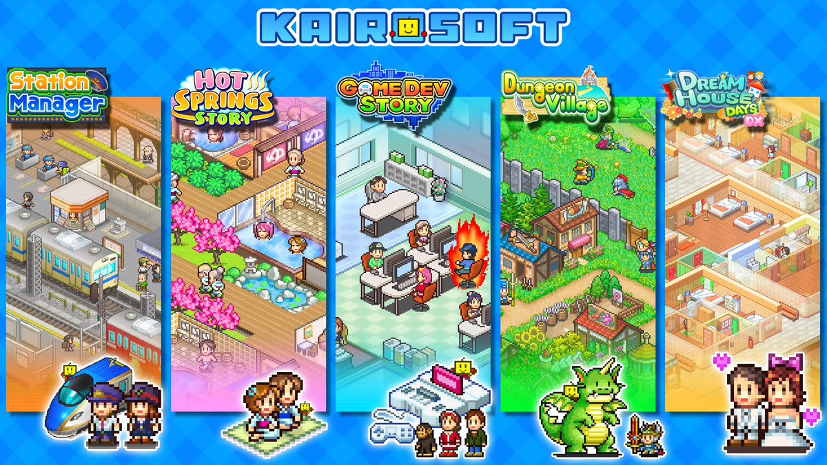 kairokun2010's tweet photo. 嬉しいお知らせ✨

Kairosoft games on Xbox🎆
カイロソフトのゲームがXboxでリリースされます🎮

今日から予約できて9/15に発売🤗
ゲーム機でもPCでも遊べちゃう🖥️

最初のラインナップはいつもの5本✋
https://t.co/5Qf4ZQrjHh

#Xbox https://t.co/R5wxvuTwvk