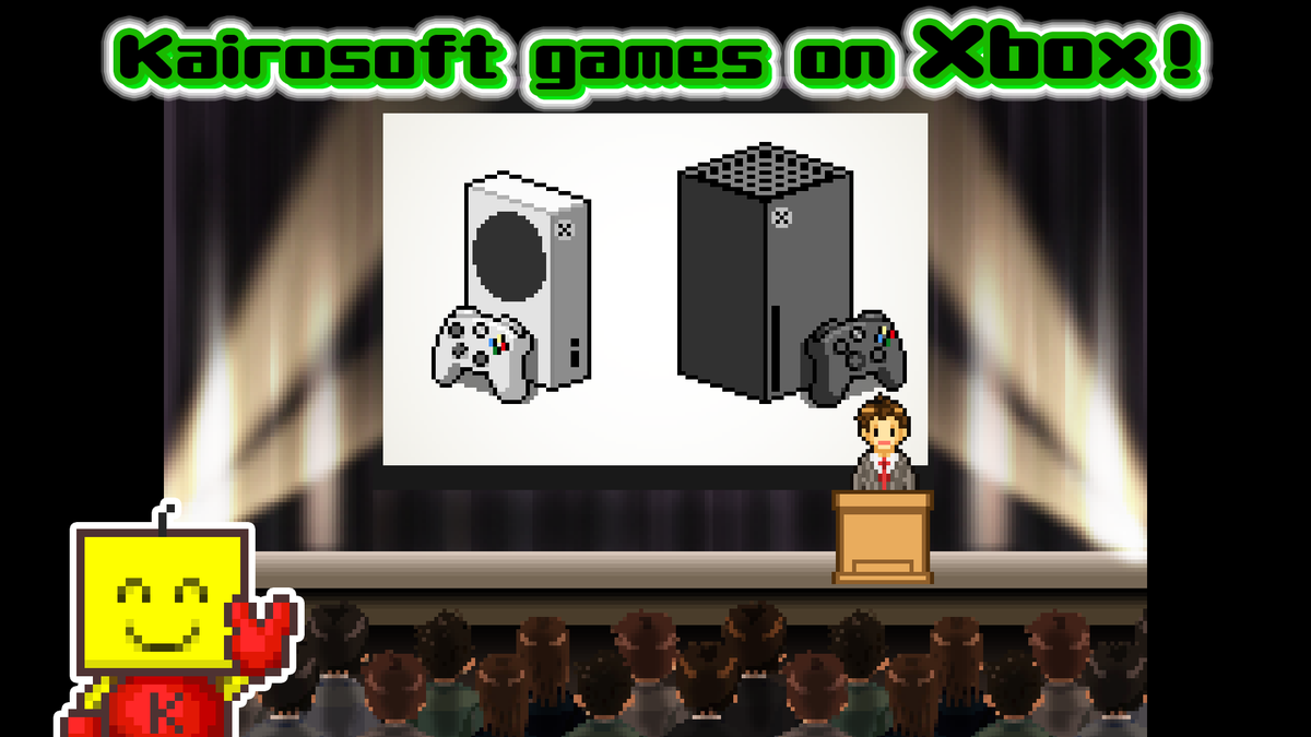 kairokun2010's tweet photo. 嬉しいお知らせ✨

Kairosoft games on Xbox🎆
カイロソフトのゲームがXboxでリリースされます🎮

今日から予約できて9/15に発売🤗
ゲーム機でもPCでも遊べちゃう🖥️

最初のラインナップはいつもの5本✋
https://t.co/5Qf4ZQrjHh

#Xbox https://t.co/R5wxvuTwvk