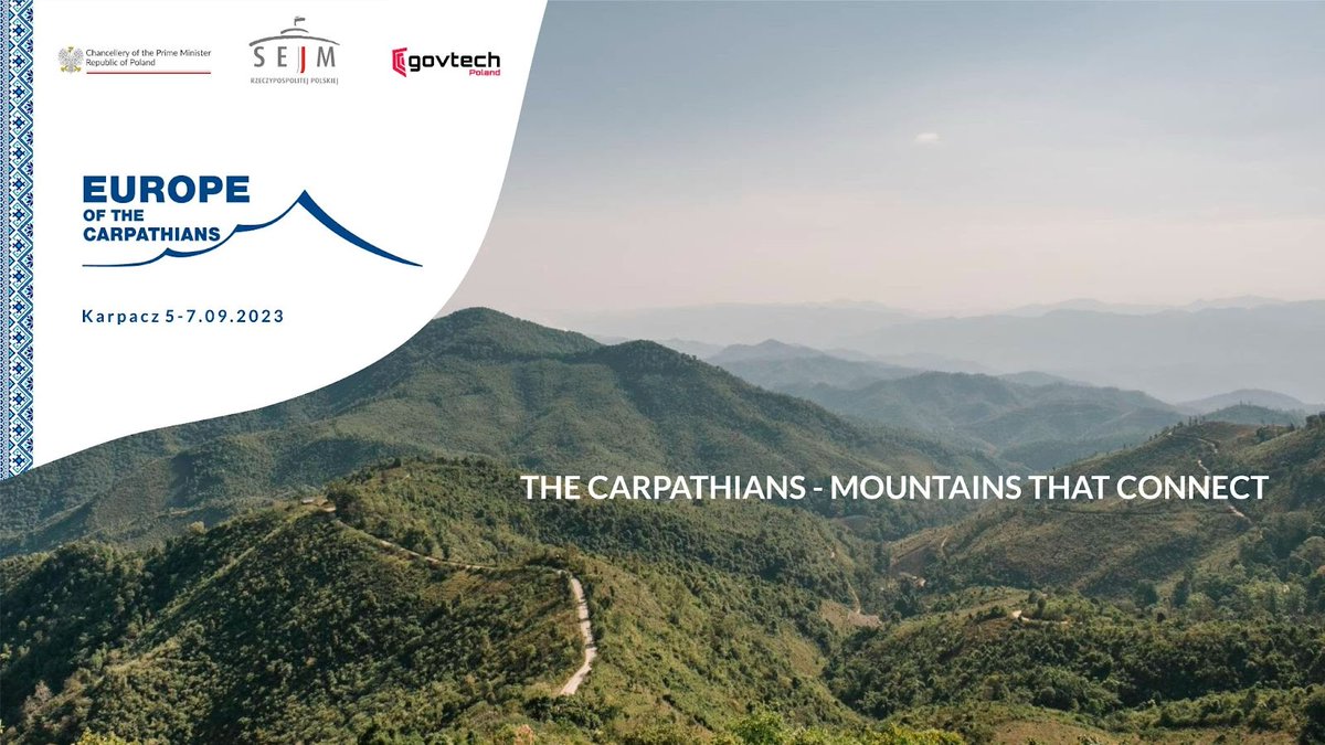 We are beginning the 1st day of the 36th @EuropaKarpat conference! 🌍💬Ahead of us are inspiring discussions about the economic potential of the Carpathian countries, tourism and identity of that scenic region. 🔴Join us online: youtube.com/live/dzwJ5UjJS… ℹ europakarpat.org/en/program/