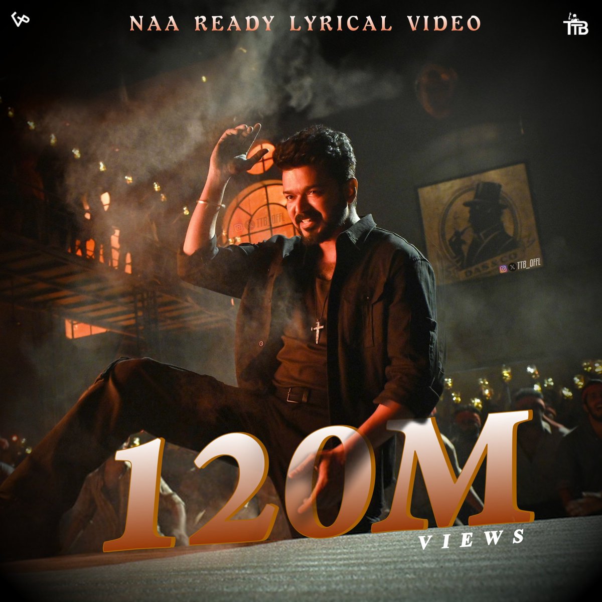#NaaReady Lyrical Video Hits 1️⃣2️⃣0️⃣Million+ Views🥁💥

#Leo <a href="/actorvijay/">Vijay</a> <a href="/anirudhofficial/">Anirudh Ravichander</a> <a href="/Jagadishbliss/">Jagadish</a> <a href="/SonyMusicSouth/">Sony Music South India</a>