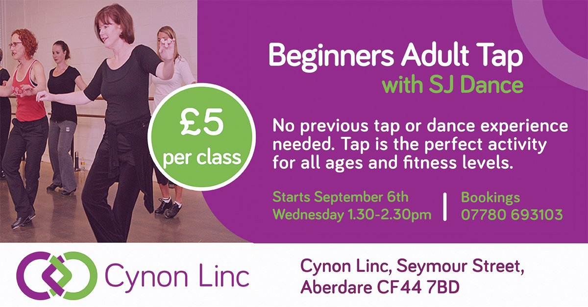 Starts tomorrow!
Join SJ Dance for Beginners Tap, no previous tap or dance experience needed. It is the perfect activity for all ages and fitness levels. Call 07780 693103 to book a place.
#tapdance #aberdare