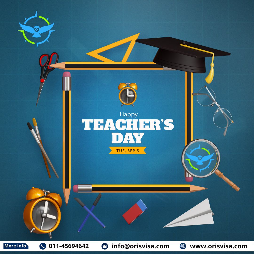 OrisVisa's tweet photo. Happy Teacher's Day
#Canadaimmigration #Visaconsultant #migratetocanada #permanentresidency #immigratetocanada #canadaprs #expressentry #expressentrycanada #immigration #orisvisas #TeachersDay https://t.co/DQwDnu6HwI