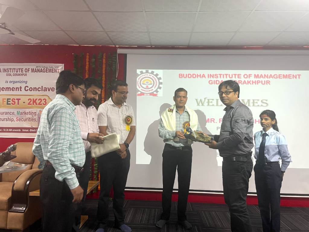 bitgkp525's tweet image. Buddha Institute of Management organized a management conclave BIM-FEST- 23 ( Banking,Insurance,Marketing,Finance,Entrepreneurship,Security,Travel) on 2nd of September 2023. 
#management #ManagementConclave #marketing #insurance #finance