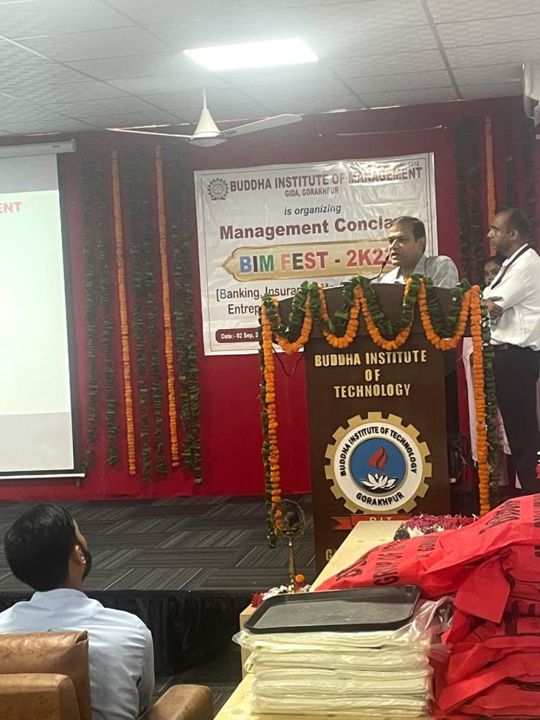 bitgkp525's tweet image. Buddha Institute of Management organized a management conclave BIM-FEST- 23 ( Banking,Insurance,Marketing,Finance,Entrepreneurship,Security,Travel) on 2nd of September 2023. 
#management #ManagementConclave #marketing #insurance #finance