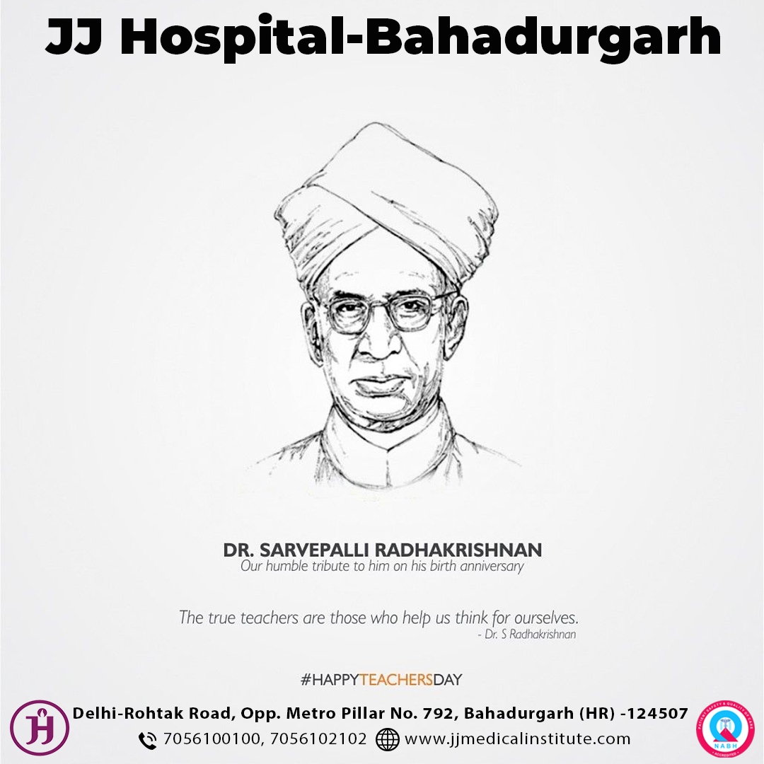JJIMSBAHADURGAR's tweet image. JJ Hospital wishes “Happy Teachers’ Day to the mentors who shape our future.

Call us at 7056100100 or 7056102102, or visit jjmedicalinstitute.com for more information.

#jjhospital #jjhospitalbahadurgarh #hospitalnearme #teacherday