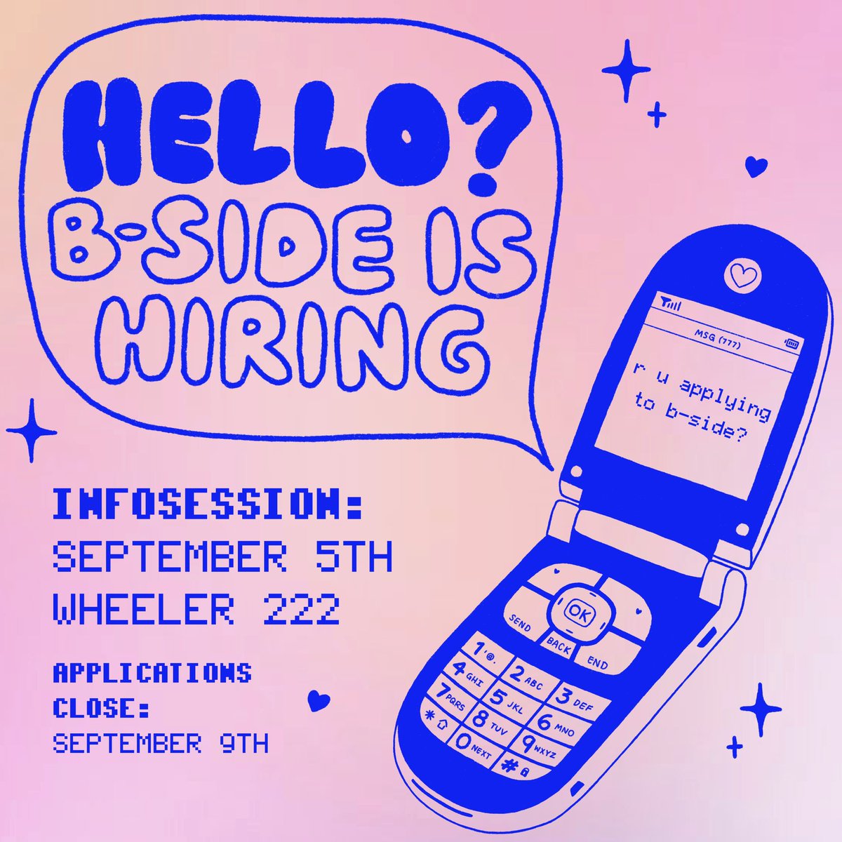 we’re like soooo back (@ 8 pm btw)