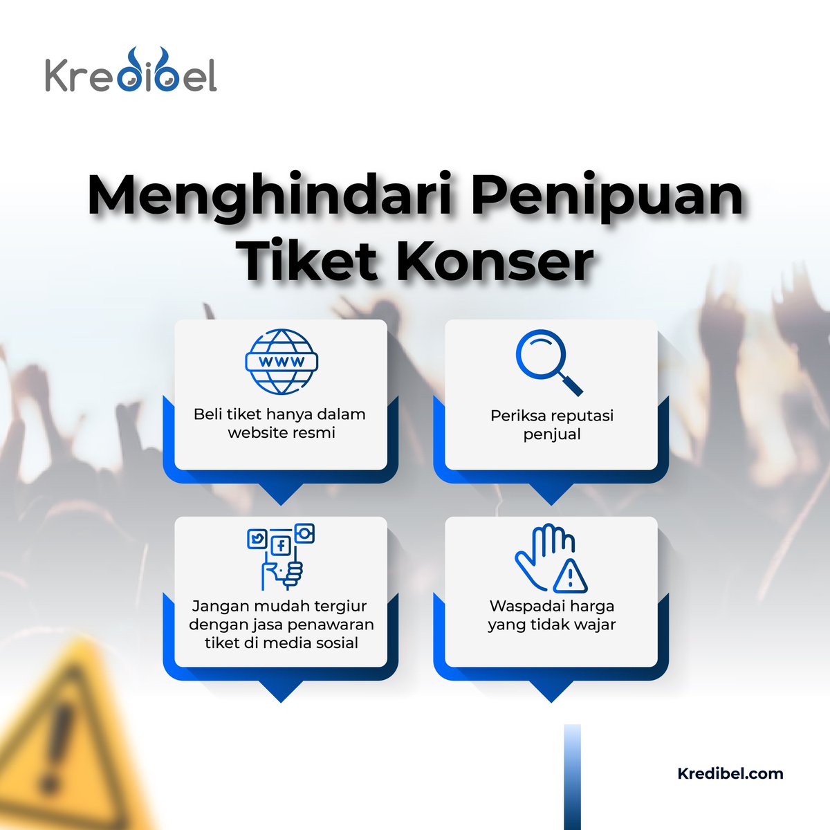 kredibel_id's tweet photo. Lebih baik membeli Tiket Konser di website secara resmi 😬

Tetap waspada akan modus penipuan akun Jastip seperti ini ya Teman Kredibel! ⤵️⤵️⤵️

#StopPenipuan #LaporkanPenipuan #Kredibel https://t.co/ujT7NWOKIG
