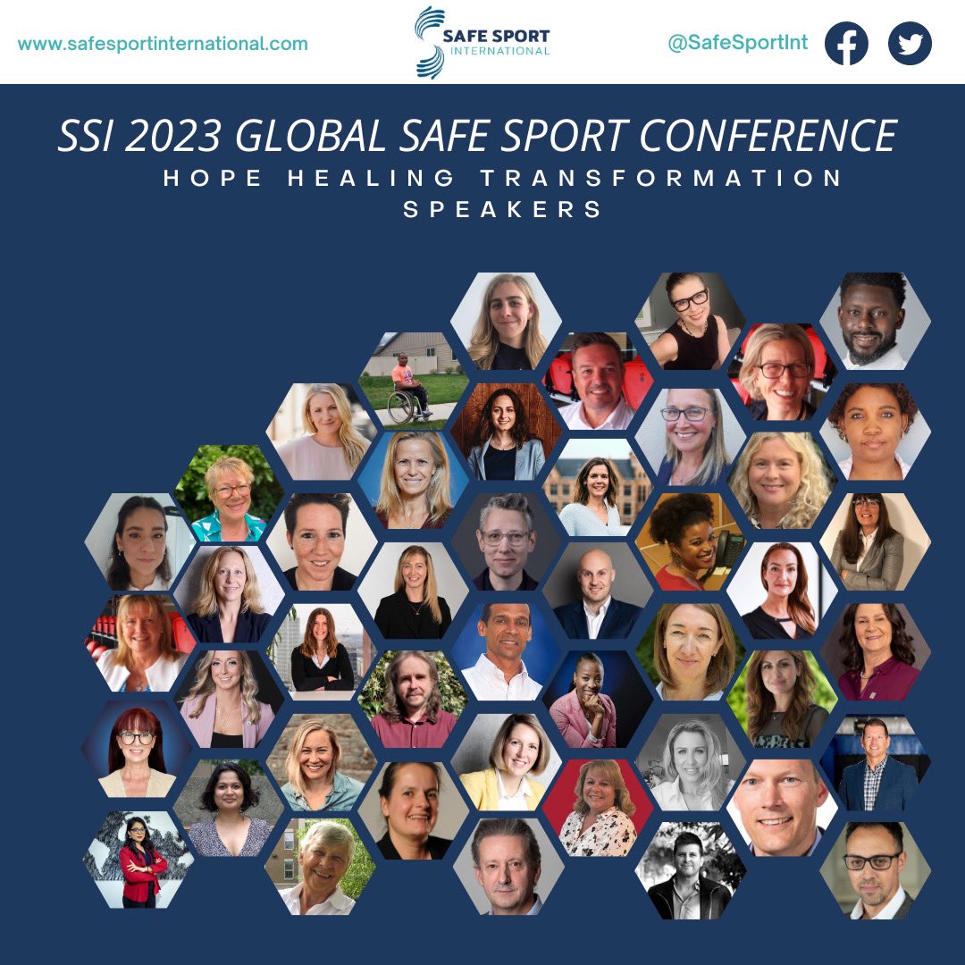 📢 SSI Safe Sport Global Conference - Starts 18th September 2023

🗓 2 Days
🗣 47 Speakers
👥 5 Sponsors
🌍 1 Global Networking Platform

🎫 If you haven't bought a conference ticket.  There is still time : safesportinternational.com/2023-conferenc…

#training #news #conference #SSI2023