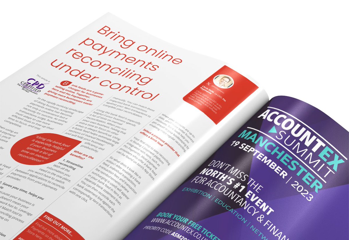 Pin Payments (@pinpayments) on Twitter photo The latest issue of <a href="/xumagazine/">Xero User Magazine</a> is out, and in it, Pin Payments co-CEO <a href="/chrisdahl/">Chris Dahl</a> talks about how bank feeds are helping businesses take control of payment reconciling: xu-hub.com/news/bring-onl… The latest issue of <a href="/xumagazine/">Xero User Magazine</a> is out, and in it, Pin Payments co-CEO <a href="/chrisdahl/">Chris Dahl</a> talks about how bank feeds are helping businesses take control of payment reconciling: xu-hub.com/news/bring-onl…