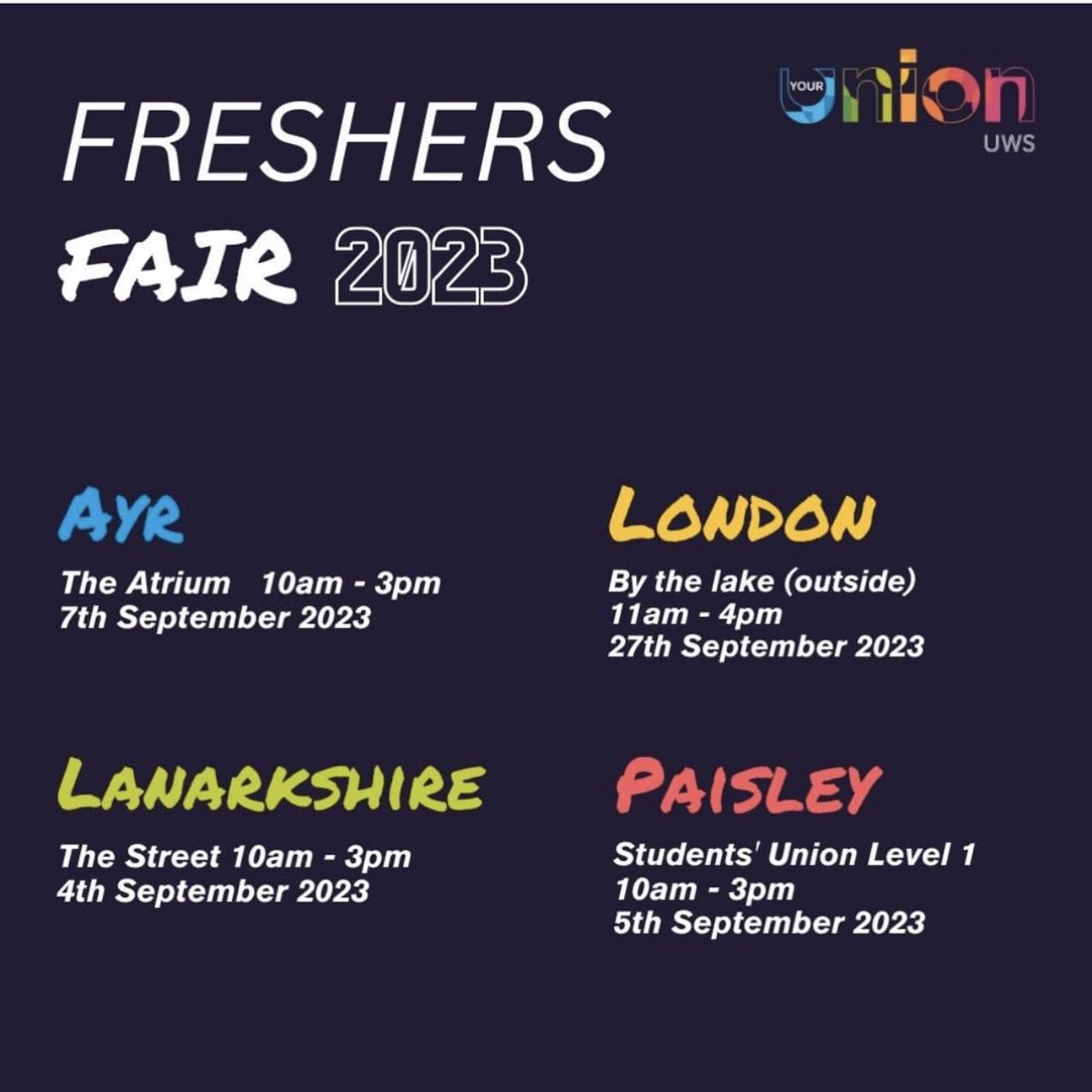 Uchechi - UWS Student President tweet media