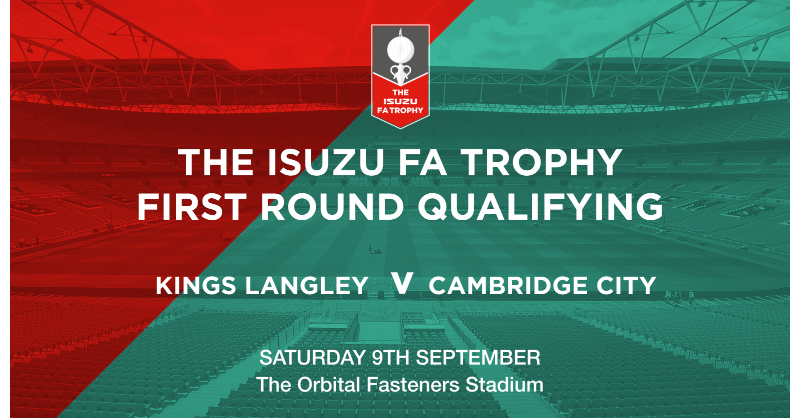 KLFCofficial's tweet photo. Our #IsuzuFATrophy campaign begins on Saturday afternoon when @cambridgecityfc visit The Orbital Fasteners Stadium