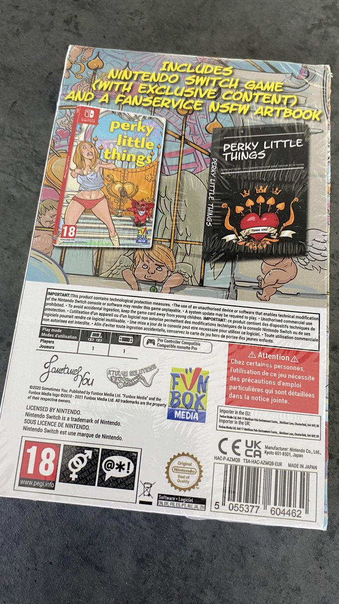 SaiBot444's tweet photo. Manchmal sind es die Kleinigkeiten… 🤪
#PerkyLittleThings #NintendoSwitch https://t.co/qBNNh8NVQN
