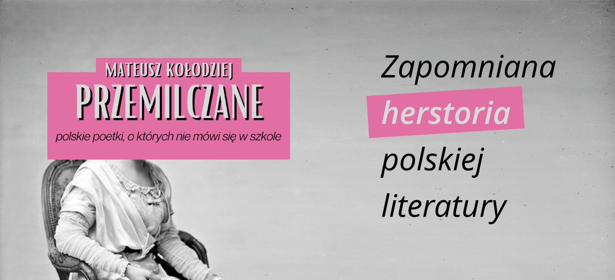tenPyplacz's tweet photo. Jakie polskie poetki powinny być w kanonie lektur, ale polska szkoła o nich zapomniała? Odpowiedzi w książce @axunarts 

https://t.co/dkIDHU4pbI #reklama https://t.co/yHmLD94v8b