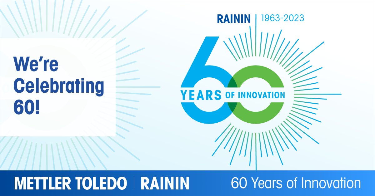 mettlertoledo's tweet image. We&apos;re celebrating 60! Check out this page to see all the incredible #liquidhandling tools we&apos;ve created and our plans for the future! There&apos;s so much more to come...  okt.to/cyE09g