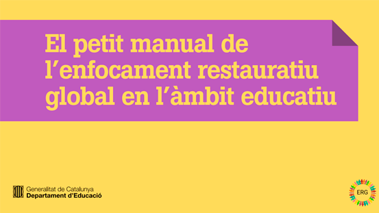 xtec's tweet photo. S'ha publicat El petit manual de l'enfocament restauratiu global en l'àmbit educatiu, per promoure la necessitat de canvi cap a una comunitat educativa restaurativa i una resposta positiva al conflicte que repari danys i relacions. 

🔗 https://t.co/PLDOuUvzAE

#AlsCentres https://t.co/Ch0mQYVR62