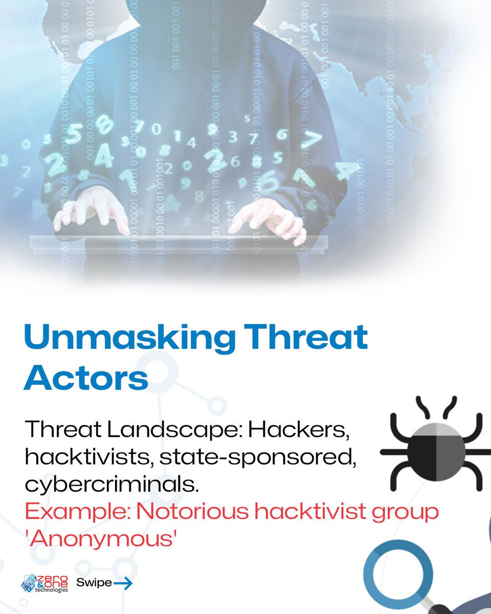 zeroandonetech's tweet image. With the rising tide of cyber attacks on the internet, it&apos;s crucial to safeguard yourself. 🌐💥 Here are some simple yet powerful ways to fortify your online defenses and stay a step ahead of the game. 🛡️💻 #CyberSecurityAwareness #StaySafeOnline