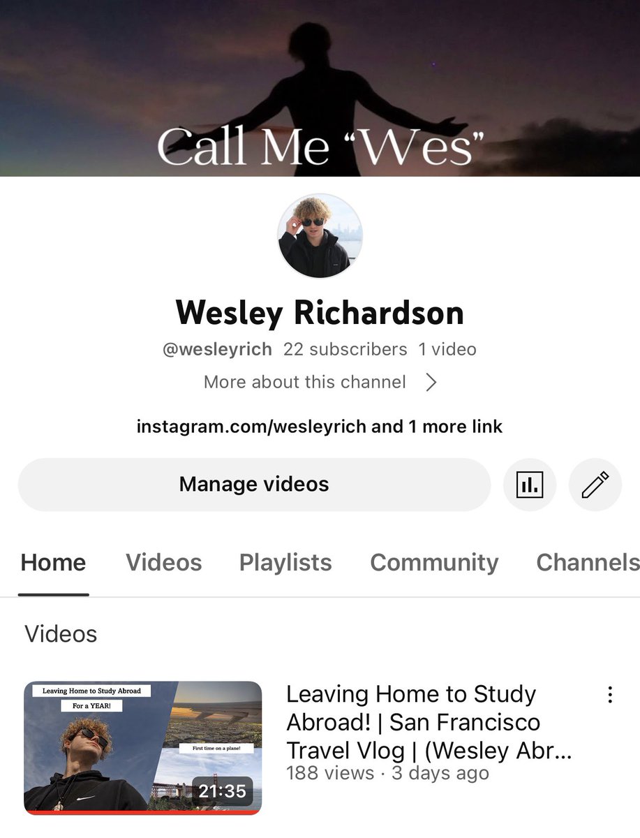wesleyrich4's tweet photo. Just update the banner on my YouTube profile. Thoughts? #bcm114 https://t.co/v2cUifChwD