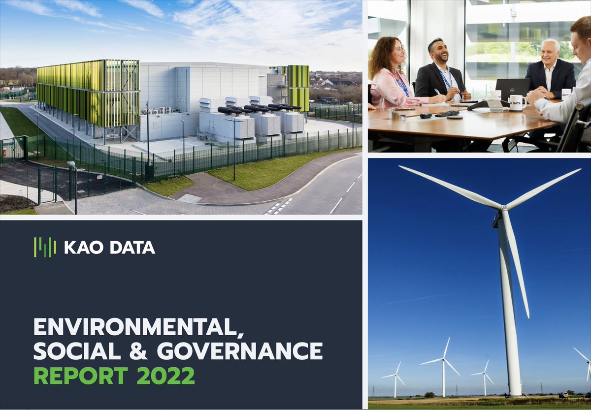 KaoDataDC's tweet photo. Our latest #ESG report shares key information about our vision, commitments, and progress in driving positive impact through our strategic #sustainability pillars: Design &amp; Build, Efficient Operations and Industry Leadership &amp; Advocacy. Download it here - https://t.co/nZlxiOCQam https://t.co/YMEP0OxQhA