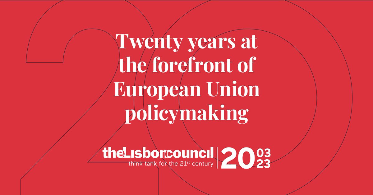 Einstein taught that time is relevant. Here’s to two decades at the forefront of European #policymaking – and to many more years of trust, support and engagement. lisboncouncil.net/wp-content/upl…