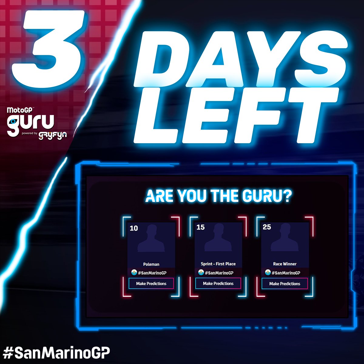 MotoGPGuru's tweet photo. 🏍️🏆 The excitement is building up!
The #SanMarinoGP is fast approaching, gearing up for another action-packed weekend of racing thrills! 🚁🏁

Play now at https://t.co/Has0Dvoege

#MotoGP #MotoGPGuru #REVV #Racing #Motorsport #Misano #GrandPrix #Explore https://t.co/iXl0VySAXH