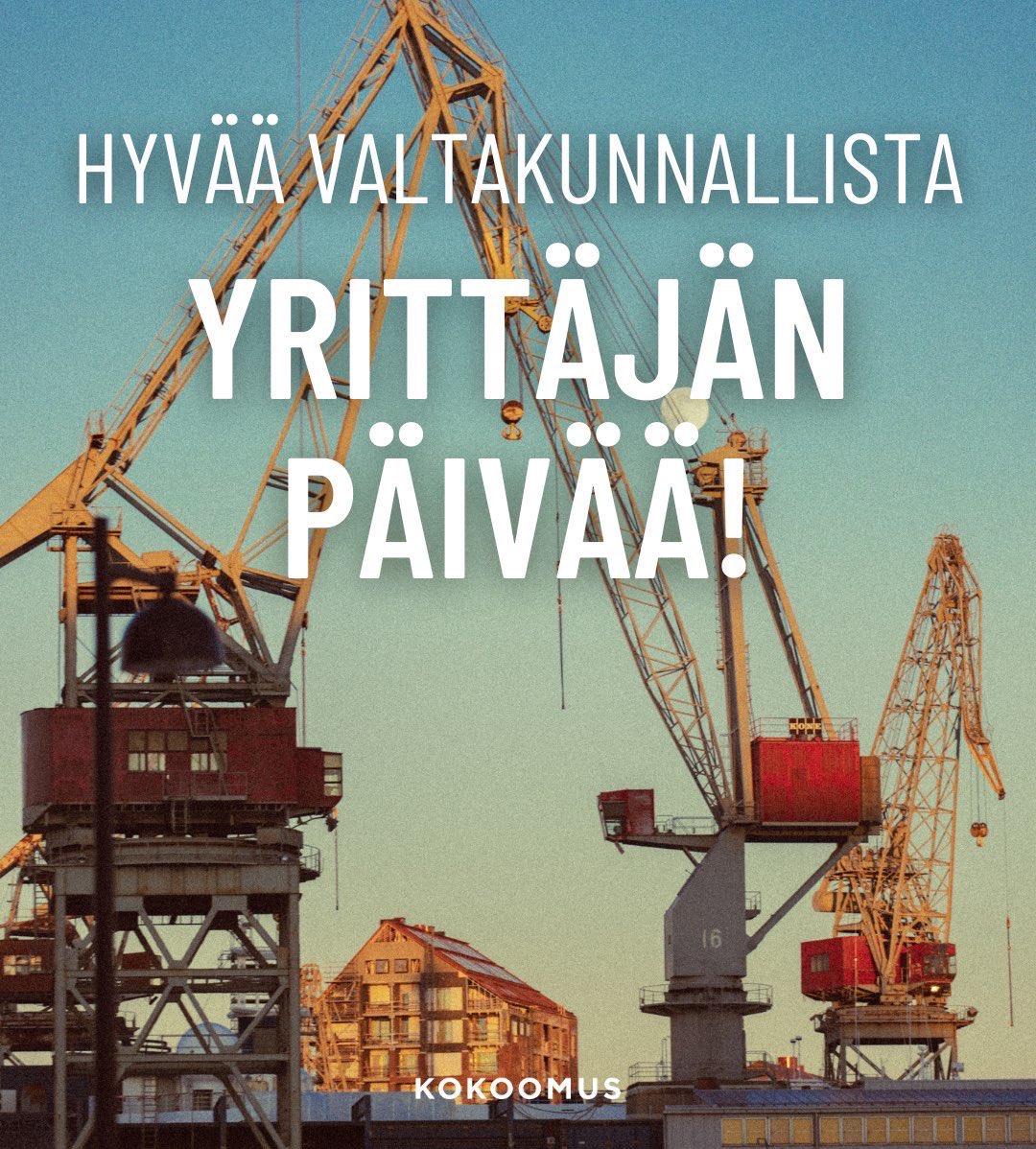 Hyvää valtakunnallista Yrittäjän päivää! 💙✌️

#yrittäjänpäivä #kokoomus <a href="/suomenyrittajat/">Suomen Yrittäjät</a>
