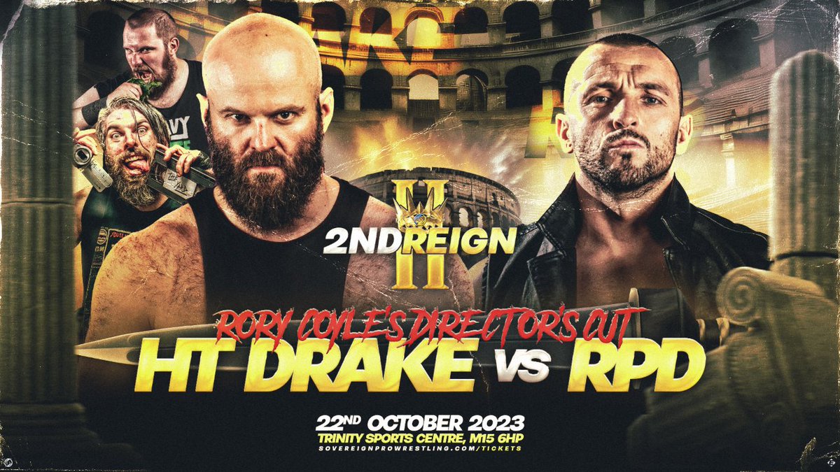 sovpro's tweet photo. At #HeavyIsTheHead HT Drake turned his back on RPD to join 'The Last True Sickboy' Rory Coyle in the newly formed group SNUF! Finally, they fight but under the direction of Rory Coyle. This is going to be carnage!

📍Manchester
🗓️ Oct 22nd
🎫 https://t.co/Q8RI8tEEhX https://t.co/Mf37bfLueV