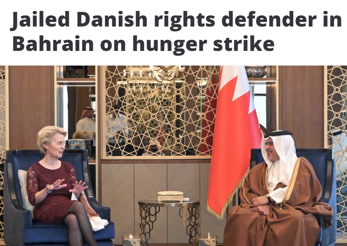 'Private diplomacy' and human rights dialogues work better than public statements & pressure, the EU often wants us believe

Here is how *12 years* of that with #Bahrain have played out for Danish human rights defender #AbdulhadiAlKhawaja: euobserver.com/world/157381

#FreeAbdulhadi