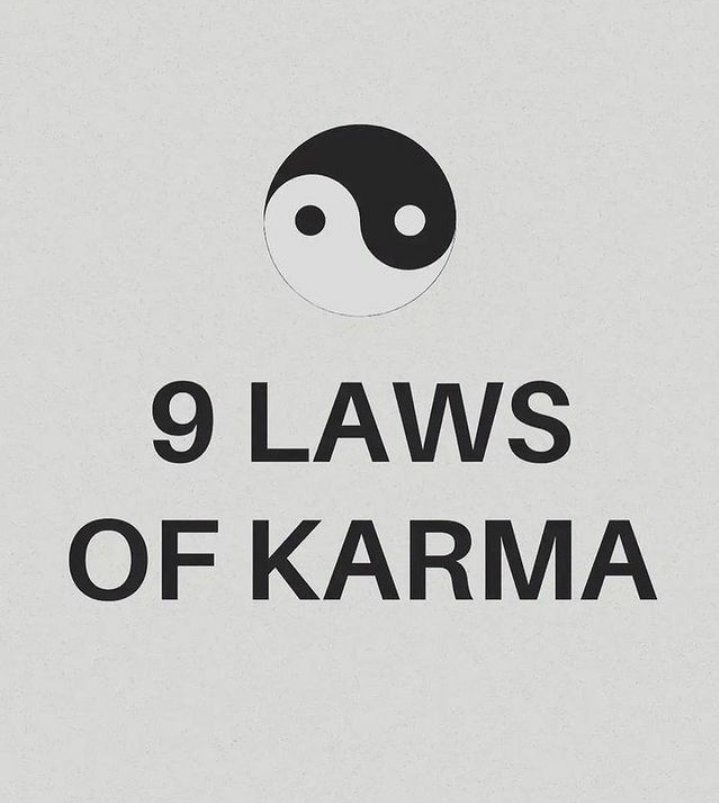 PsycheWizard's tweet photo. 9 LAWS OF KARMA I WISH I KNEW SOONER: https://t.co/YgXnUJhTHH