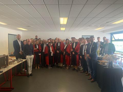 YannickOllivier's tweet photo. Rentrée du #masterCCA de l'@IAEAngers hier, avec la @CRCC_OA, à l’invitation de Lionel Escaffre. L’#attractivité de la profession c’est aussi et d’abord l’attractivité et la visibilité dans les territoires des formations qui mènent à l’#audit. Bonne rentrée a tous les étudiants ! https://t.co/WH9412xGP9