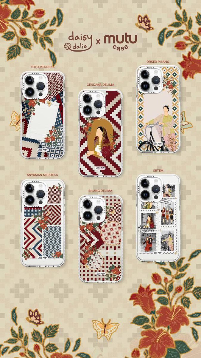 Hello! So excited to announce the cases collab are here! 🔥😍 

Available in 6 designs, AND! Fear not my Samsung buddies, it's now available in Samsung too! So Samsung and Apple besties can now matchy matchy ❤️

Now available at shopee.com.my/mutu_case