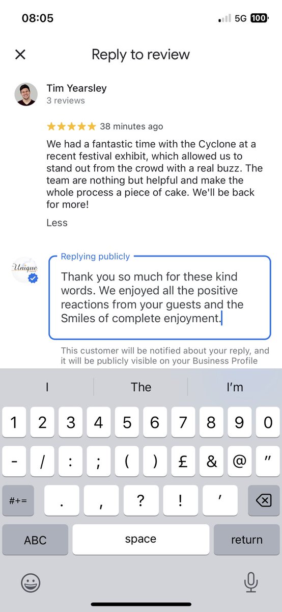 Uniqueideasuk's tweet photo. 5*Google review is what we love and strive for at every event.
Thank you @liccltd @UCCF #Forum2023 #Cyclonegame https://t.co/aewwvc7kAL