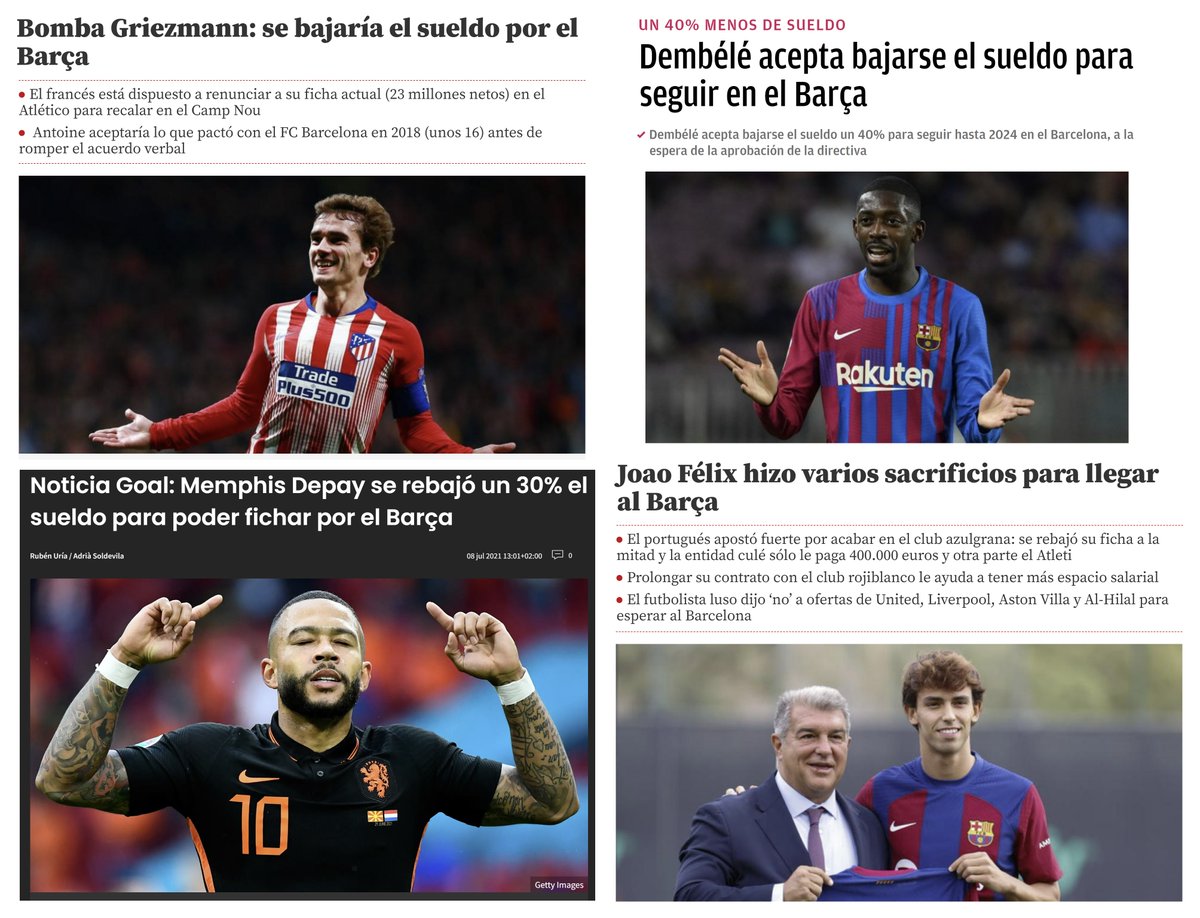 Boncopdefail's tweet photo. No hi ha res més efectiu per entrar amb bon peu al Barça que la notícia del sacrifici salarial. Tota una tradició. https://t.co/KaqJns76rM