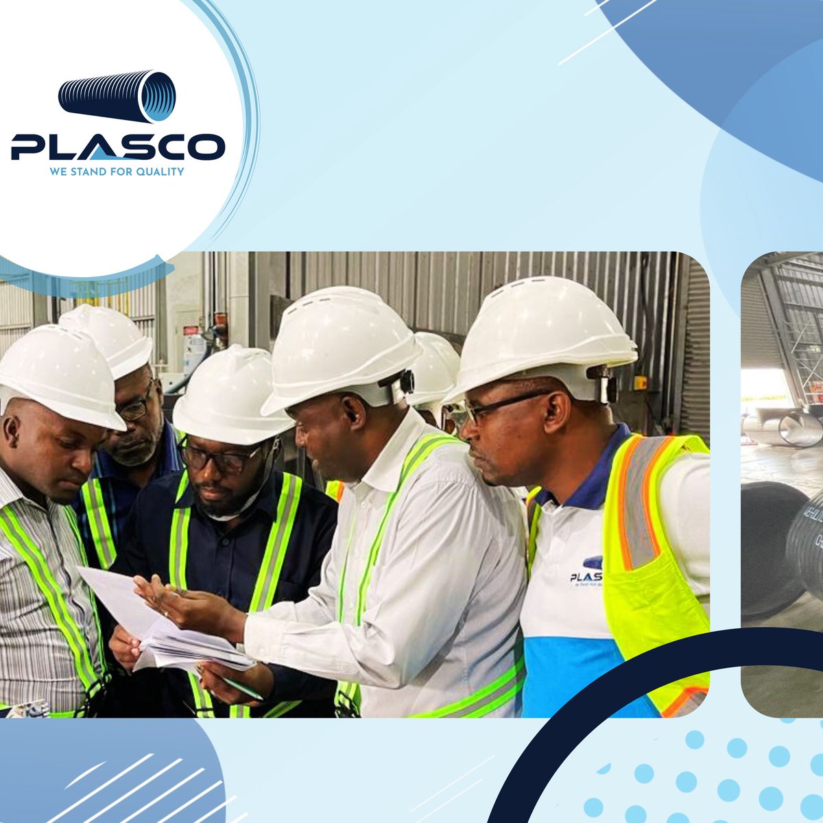 plascoltd's tweet photo. 🌟 We were thrilled to host the National Irrigation Commission & BlueMark Contractor yesterday. Their questions & insights regarding the upcoming Makwale Irrigation Scheme (Kyela) were invaluable. We are excited about future collaborations! 💡 #Plasco #Weholite #Megapipes https://t.co/fE5IbryiQP