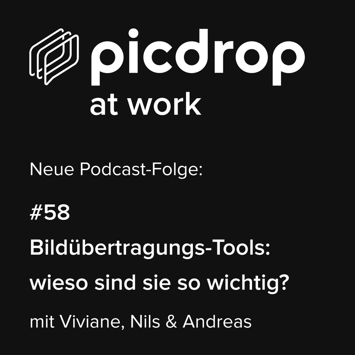 WeArePicDrop's tweet photo. 🚨 picdrop Podcast #58 👉 WIESO EIN GUTES BILDÜBERTRAGUNGS-TOOLS FÜR PROFIS SO WICHTIG IST - Out now! 

Wie hilft mir ein gutes Tool, Zeit und Geld zu sparen? Und wie mache ich damit meine Kunden glücklicher? 

Jetzt überall und auf 👉https://t.co/Zgha0nFSyg #podcast #fotografie https://t.co/B3lRrZmU7s