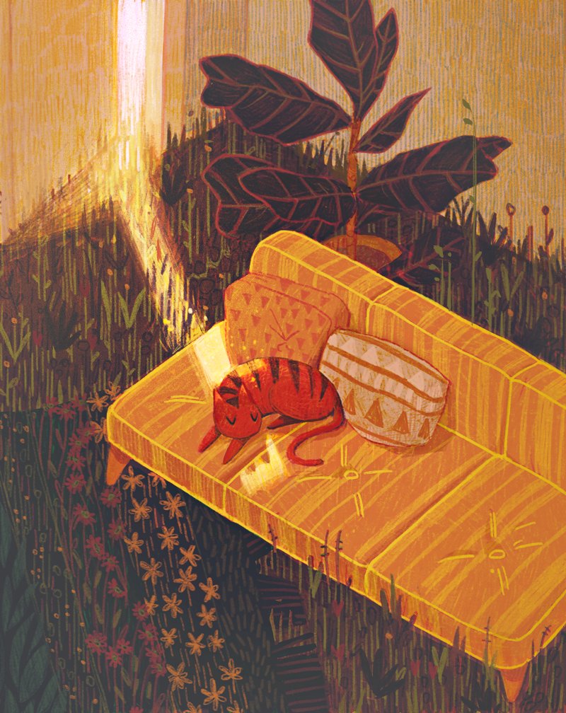 「Almost embarrassed to say this is my fir」|Chantal Horeisのイラスト