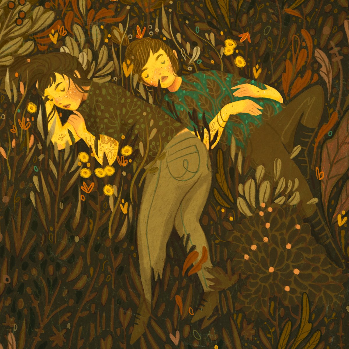 「Almost embarrassed to say this is my fir」|Chantal Horeisのイラスト