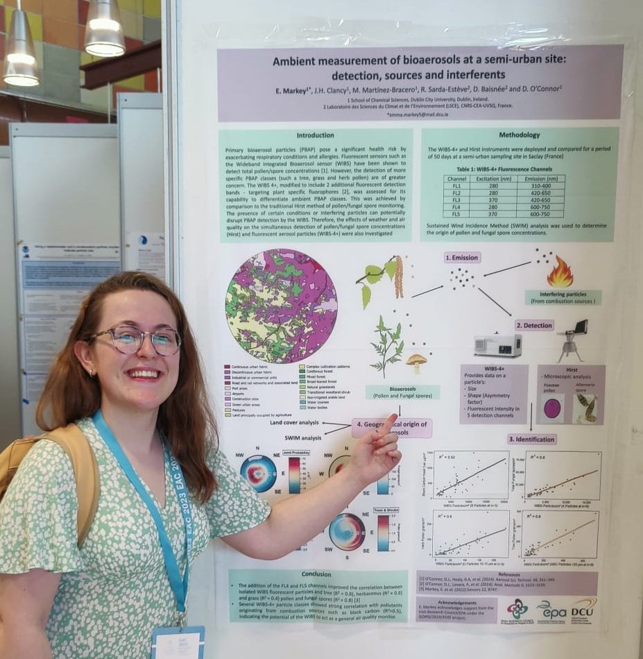 Irish Pollen Network (@irishpollen) on Twitter photo Well done to our PhD student <a href="/Emma__Markey/">Storm Emma</a> who presented some of her work yesterday at the #EAC2023 in Malaga Well done to our PhD student <a href="/Emma__Markey/">Storm Emma</a> who presented some of her work yesterday at the #EAC2023 in Malaga