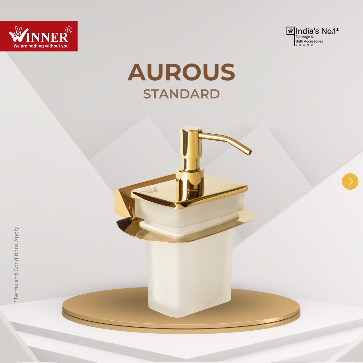 winnergroup01's tweet photo. Experience the pinnacle of Aurous, where every detail is a work of art, and exclusivity is the norm. Winner Luxury is a journey into a world of unmatched quality and unparalleled beauty. ✨ #LuxuryLifestyle #UnforgettableExperience #bath #hardware #winnergroupofcompanies https://t.co/Yxyud0nD69