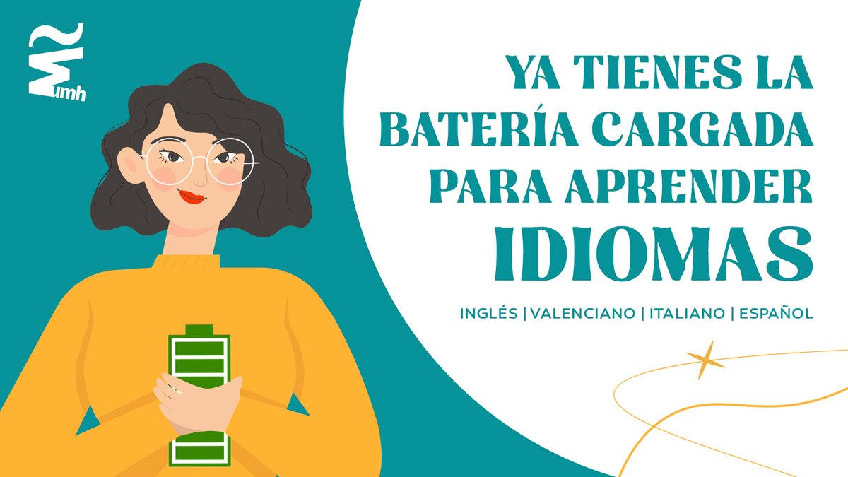 UMH (@universidadmh) on Twitter photo 📚 ¿Quieres mejorar tus idiomas?
¡La UMH con <a href="/IdiomasUMH/">Centro de Idiomas UMH</a> te lo pone fácil! 🌍 Cursos de inglés, valenciano, italiano y español🗣️.
Prepara exámenes oficiales 📝 y certifica tus habilidades lingüísticas.
¡Inscríbete ahora! 📅📚🌟
Toda la información en: 📚 ¿Quieres mejorar tus idiomas?
¡La UMH con <a href="/IdiomasUMH/">Centro de Idiomas UMH</a> te lo pone fácil! 🌍 Cursos de inglés, valenciano, italiano y español🗣️.
Prepara exámenes oficiales 📝 y certifica tus habilidades lingüísticas.
¡Inscríbete ahora! 📅📚🌟
Toda la información en: