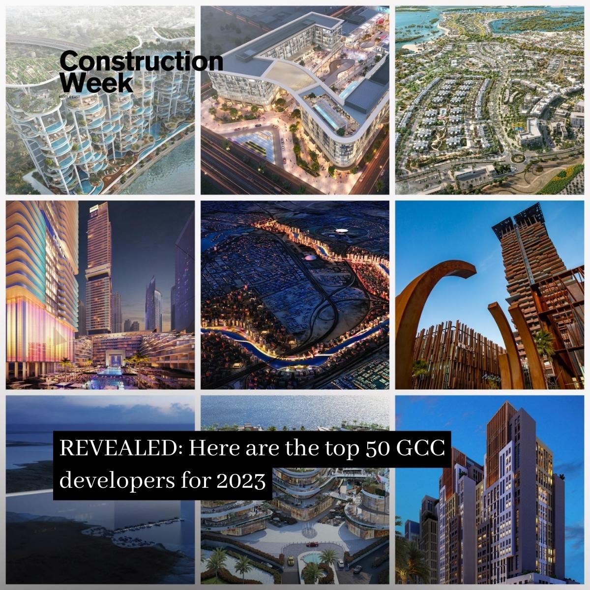 CWMiddleEast's tweet photo. Here are the The top 50 GCC developers list compiled according to a specific set of criteria, showcasing the most prominent and impactful developers in the GCC region.
Swipe left to see and find out the rest via: https://t.co/P6IFgUKbo0
#CWME #ConstructionWeek #MiddleEast https://t.co/4i0BpQoONu