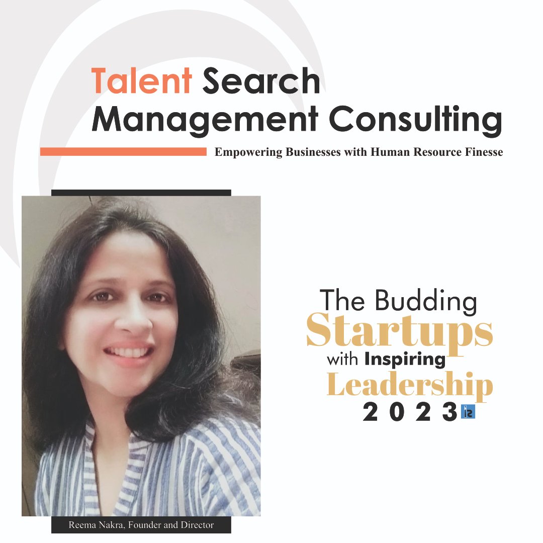 insightssuccess's tweet photo. @Reema_Nakra is the Founder and Director of @TSMC91023125, a leading HR consulting and leadership #Training company headquartered in New Delhi, India.

https://t.co/zL3POaJYGs

#HR #hrconsultant #hrleadership #hrconsultancy #consulting #leadership #BusinessGrowth https://t.co/kt5nh5kg9D