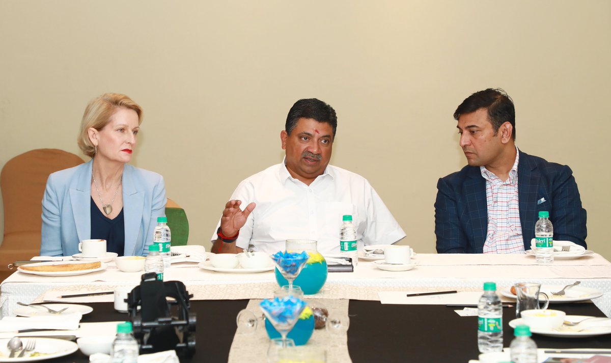 ptrmadurai's tweet image. Had a fascinating conversation with many entrepreneurs and innovators participating in the Australia India Business Exchange Digital Health Trade Mission on medical devices, artificial intelligence, hospital administration, and electronic health records management. 

The…