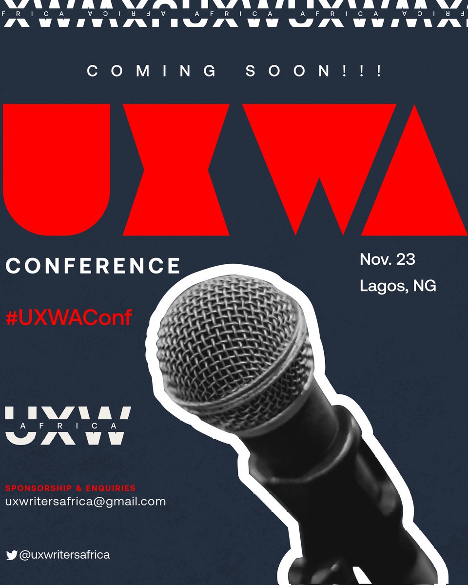 UX Writers Africa tweet media
