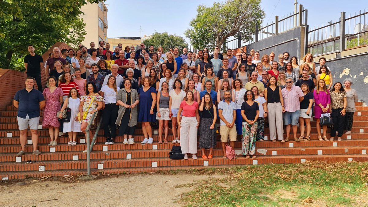 InsThos's tweet photo. El professorat del Thos i Codina ja està llest per iniciar el nou curs 2023-2024. Van començar el dia 1 a preparar un curs ple de nous projectes. Desitjant un bon i inici de classes per a demà dimecres! #inicidecurs #educació #TotesSomThos # ESO #BATXILLERAT #formacióprofessional https://t.co/lqsfjgZeUC