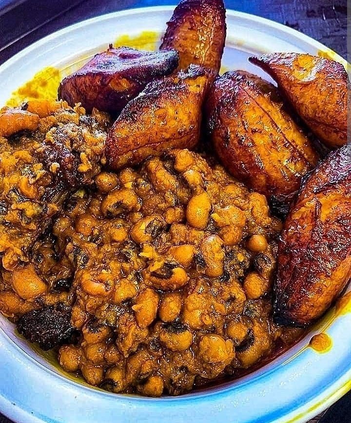 Beans and fried ripe plantain is considered food poison.
No matter how sweet it is, it's not exactly healthy food for you.