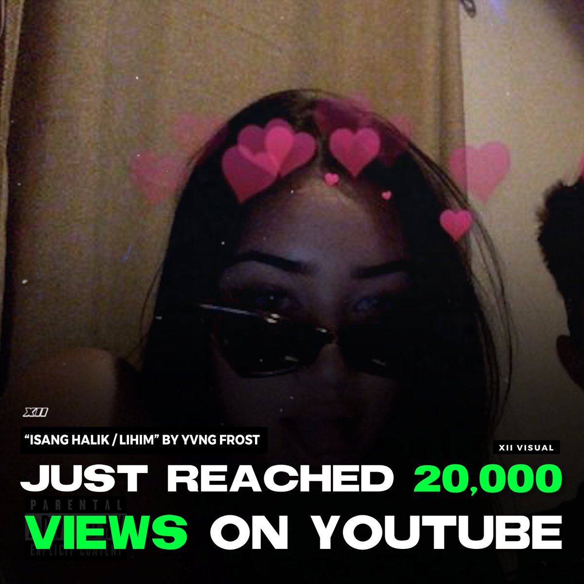 OfficialXII_'s tweet photo. "Isang Halik / Lihim" by @yvngfrost__  just reached 20,000 Views on youtube!!

Stream here:
https://t.co/ec1diepcED
https://t.co/ec1diepcED
https://t.co/ec1diepcED https://t.co/9CdqNMxAyg