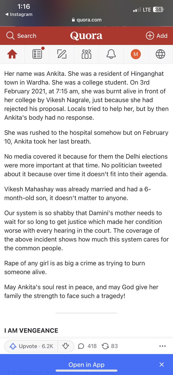 Manisha_11111's tweet photo. Is it for real . Exactly no media is covering it . Height of brutality. We need to wake up and demand strict and serious punishment for rapist and murders . #Delhi #rape #indian #nationalmedia https://t.co/D6pihbu55y