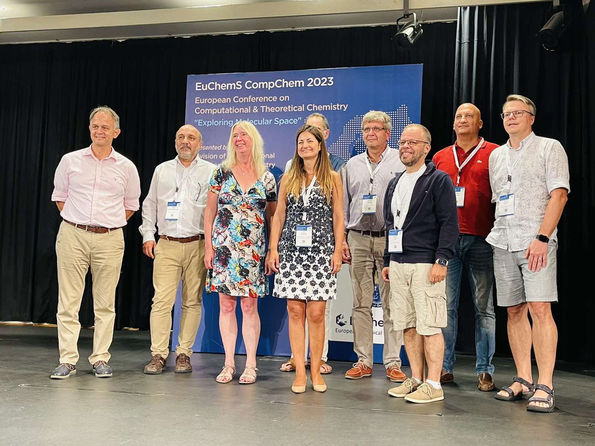 zoecournia's tweet photo. At the aftermath of @EuChemS #EuChemSCompChem2023 I would like to thank all of the wonderful participants, speakers, presenters, volunteers for creating an absolutely fantastic scientific atmosphere! It was a conference to remember for great science &amp; a great party! Off to 2025! https://t.co/qp2RsuA4CA