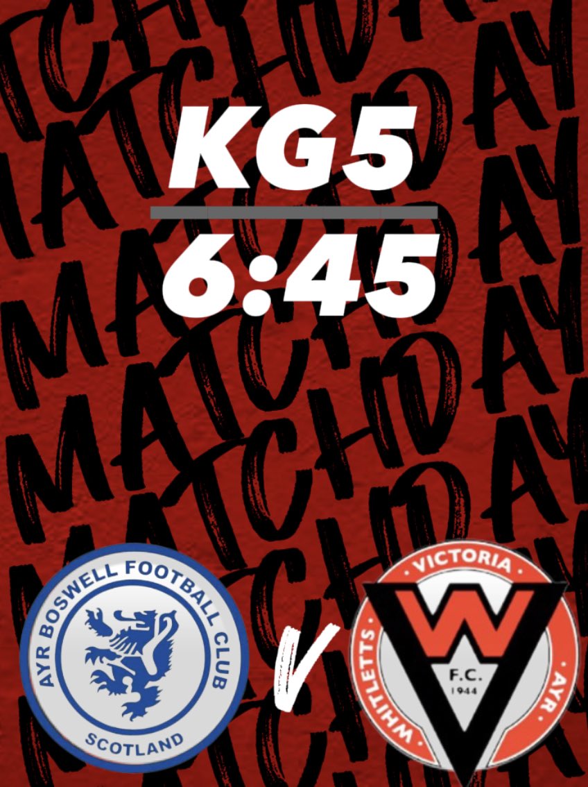 The vics take on the champions tonight at KG5 , can we continue our unbeaten run?🔴⚫️