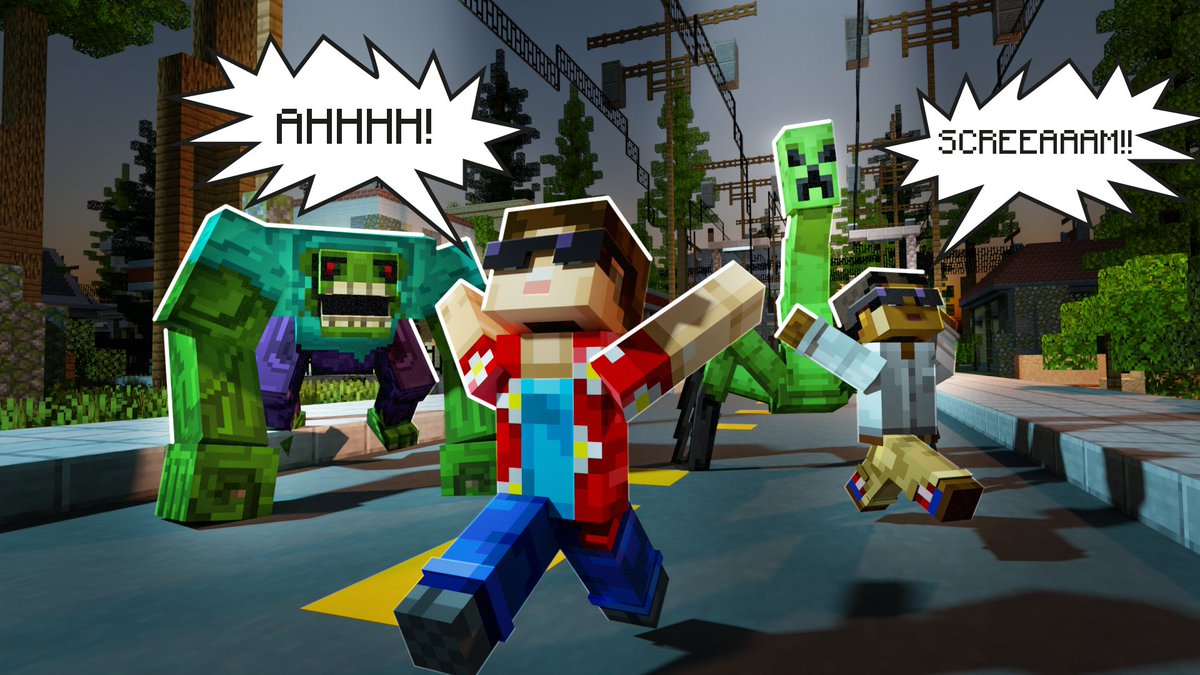 studios_tsunami's tweet photo. The mobs you knew are undergoing a... transformation. Stay tuned, something big is right around the corner. 

#Minecraft #Minecraftmarketplace #Bedrockediton https://t.co/BfliASq1pB